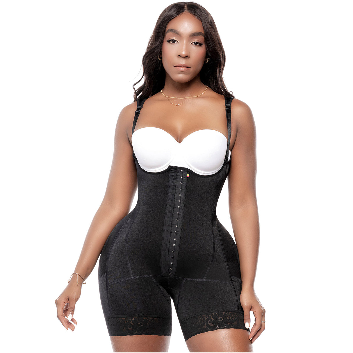 Hourglass Stage 2 Faja – Short Style with Zipper Crotch for Curvy & Post Lipo Bodies