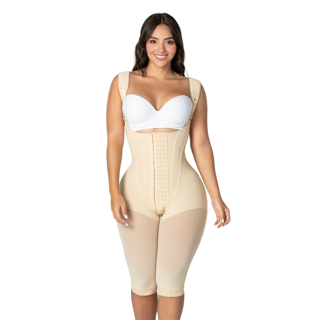 Hourglass Shapewear with Boning – High Compression Faja for Curvy Figures (MAXI Fit)