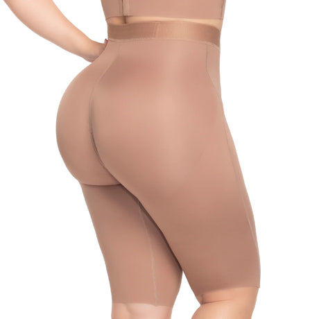 Seamless Tummy Control and Buttlifter Faja Knee-length faja Premium Collection