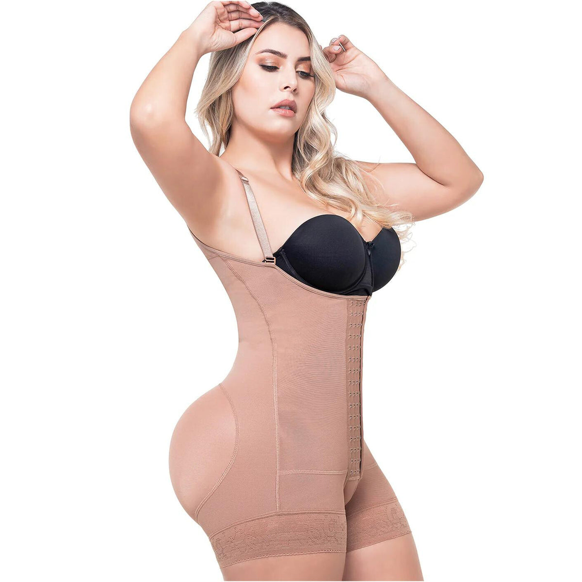 Short Girdle with Lady Sleeves  Girdle with Invisible Closure