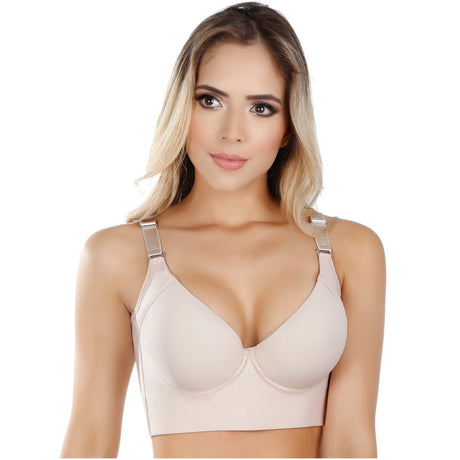 Push Up Faja Bra | Suaviza los bultos de grasa en los costados y la espalda