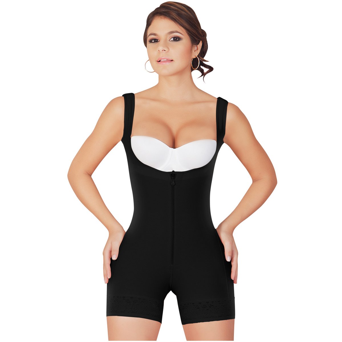 Short Colombian Shaper Girdle with thick strap