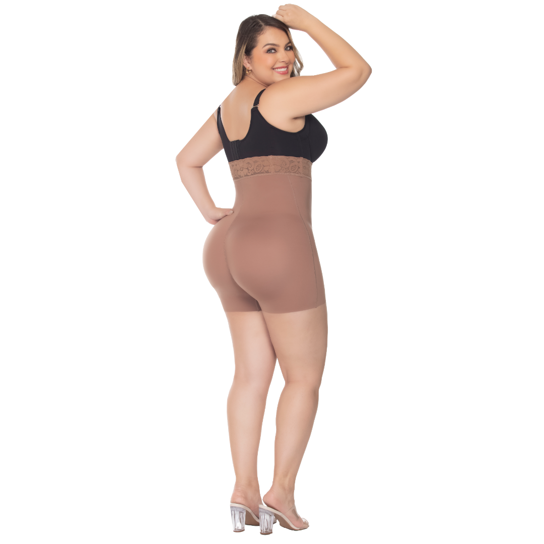 Seamless Strapless Shaper Short | High-Waisted Tummy Control | Invisible Under Clothing