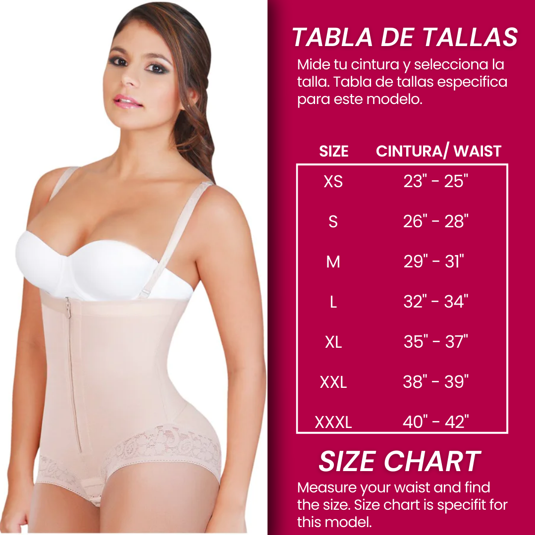 Girdle Strapless Body Shaper,Faja from Colombia. Post-op Compression. UK  Seller
