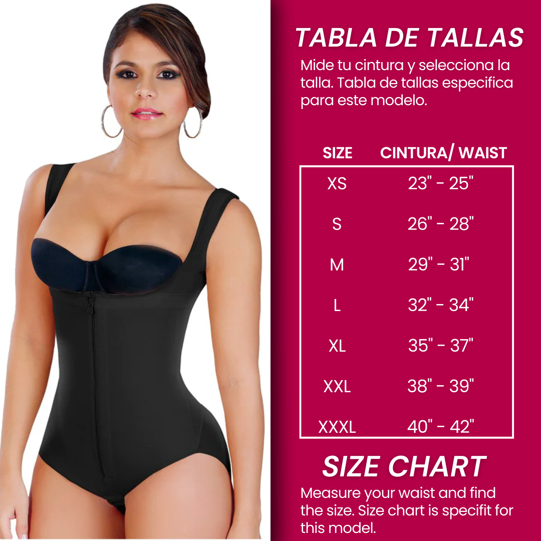 Shapewear & Fajas-Fajas Colombianas. Short Strapless OpenBust Shapewear  Body Shaper For Women Tummy Firm For Dress