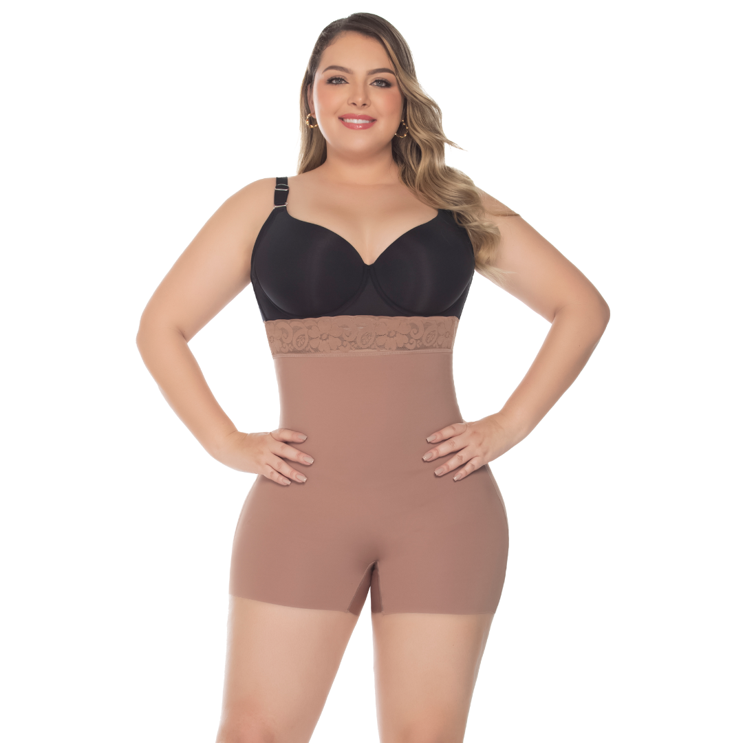 Seamless Strapless Shaper Short | High-Waisted Tummy Control | Invisible Under Clothing