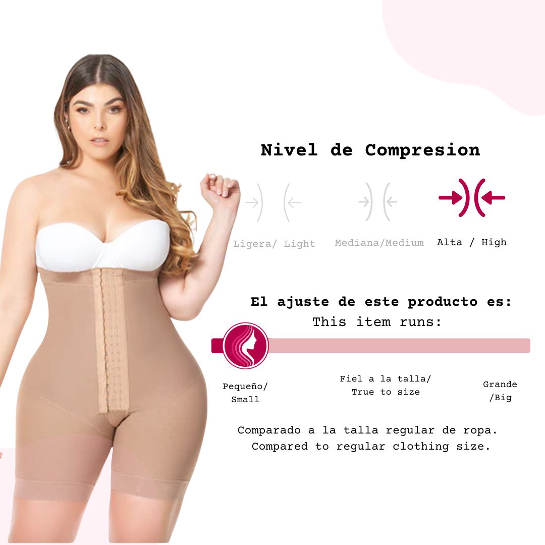 Faja Colombiana Strapless Postquirurgica