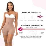 Colombian Girdle with removable straps with savila microcapsules