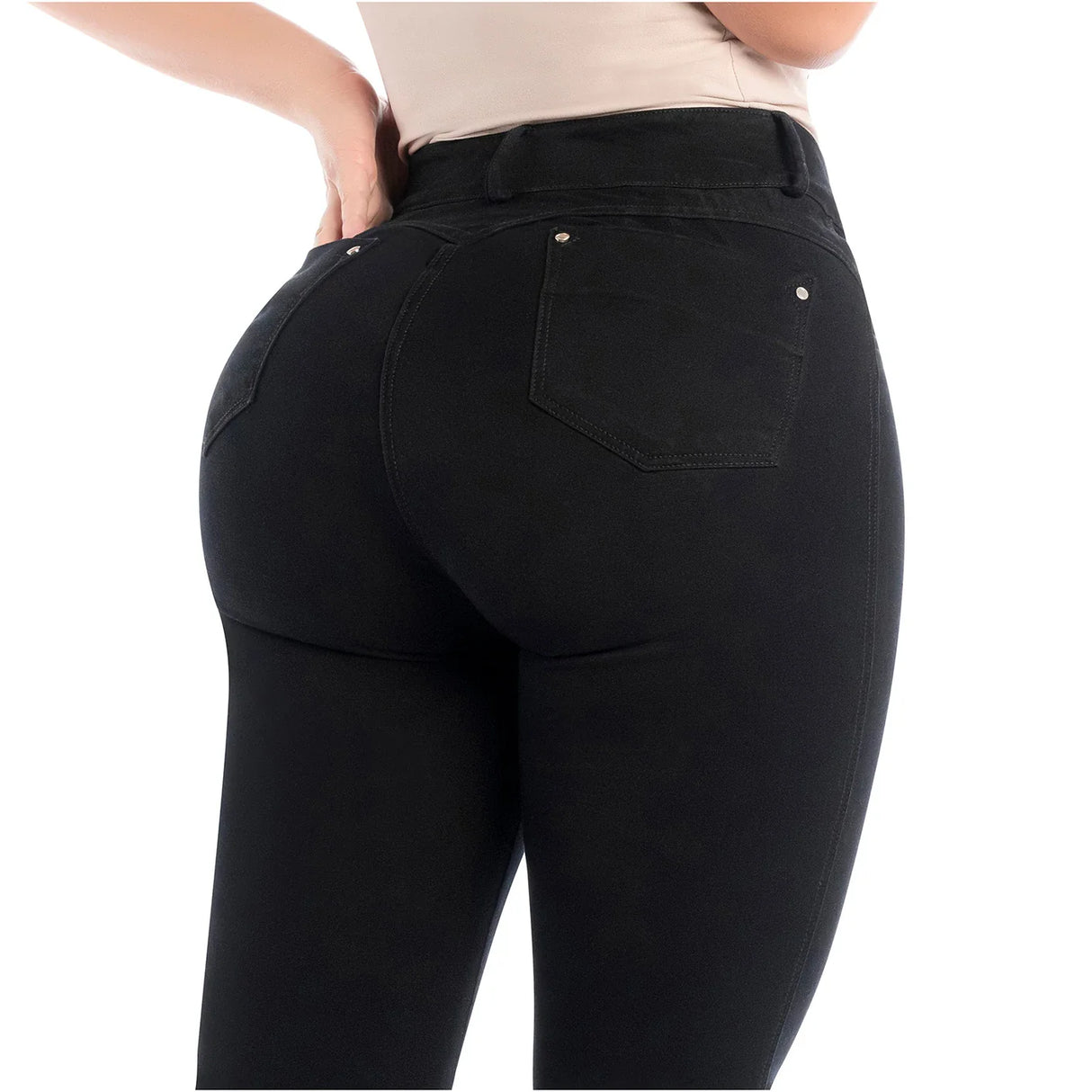 Colombian Jeans Butt Lifter Color Black FCS2403