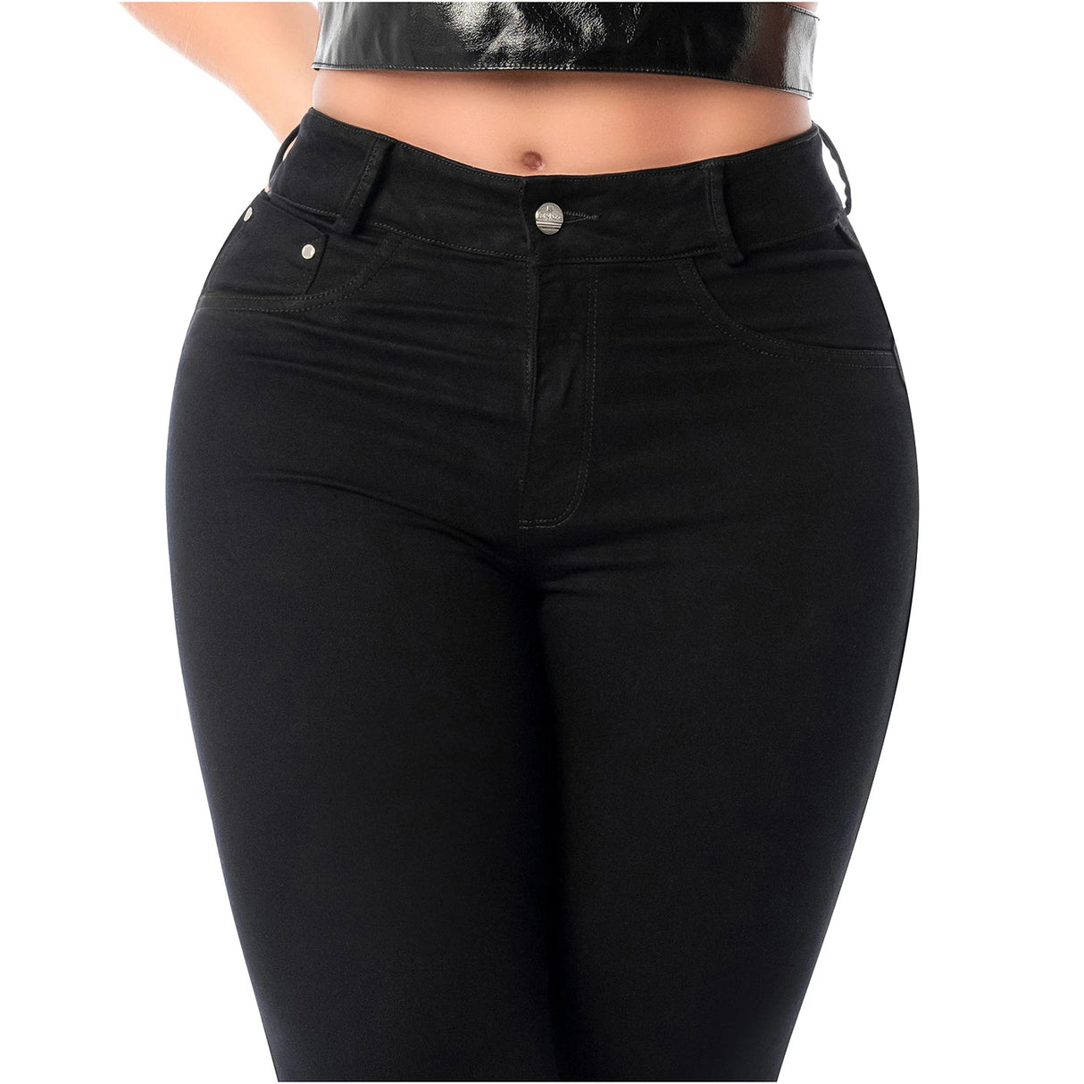 Colombian Jeans Butt Lifter Color Black FCS2403