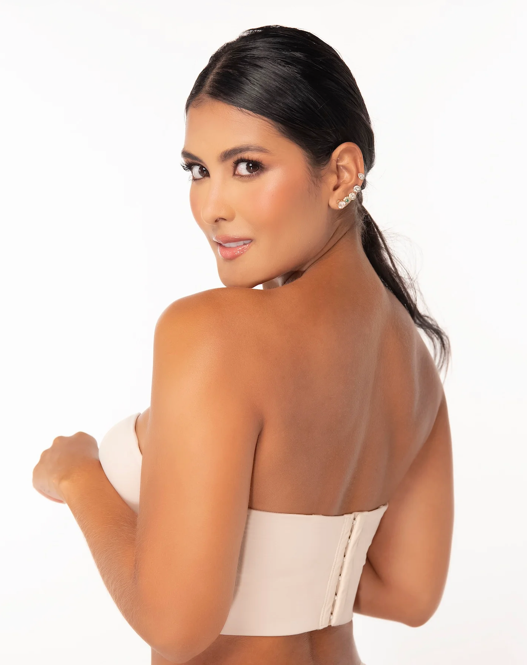 Push Up Strapless Bra with thick band