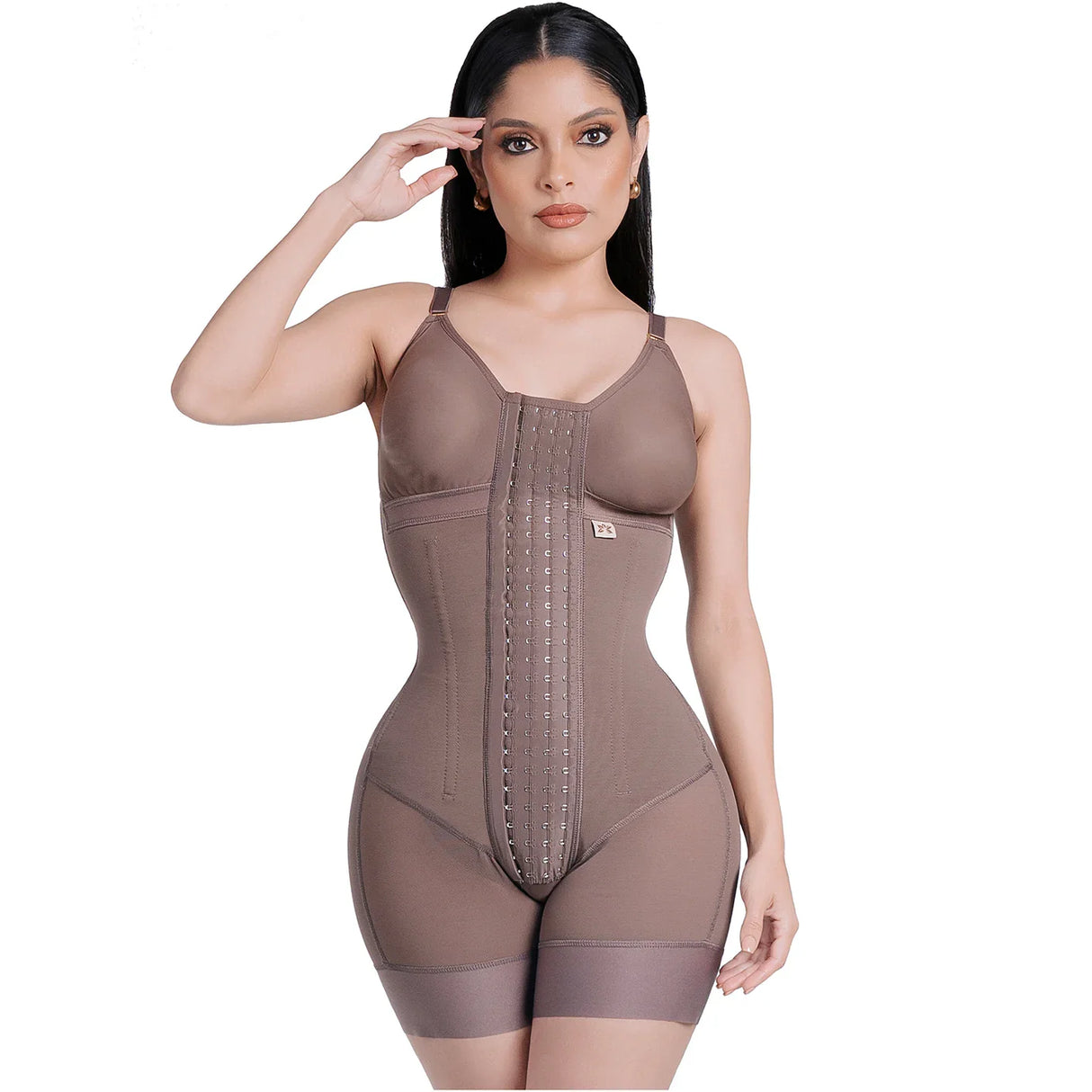 Slim Silhouette Colombian Faja Corset With Bra by Tributo | High Compression for Post-Op Recovery and Daily Comfort