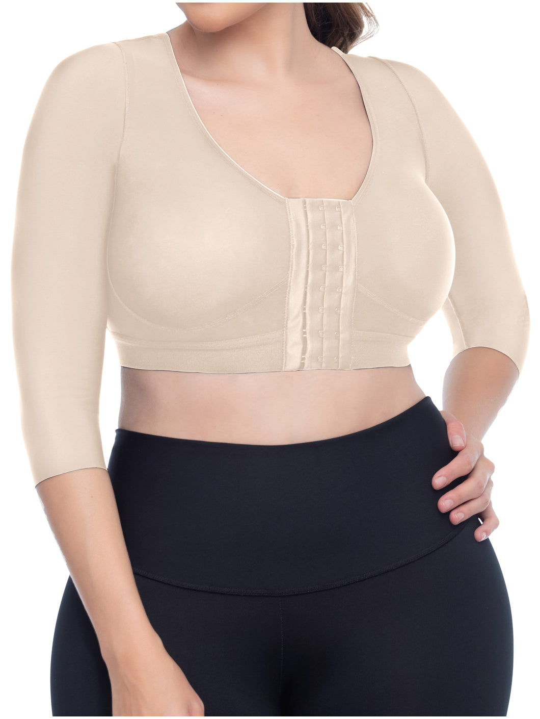 Post-surgical Bra with Sleeves | Faja Colombiana