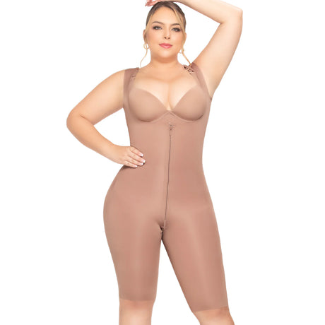 Premium Tummy Control Faja Knee Length