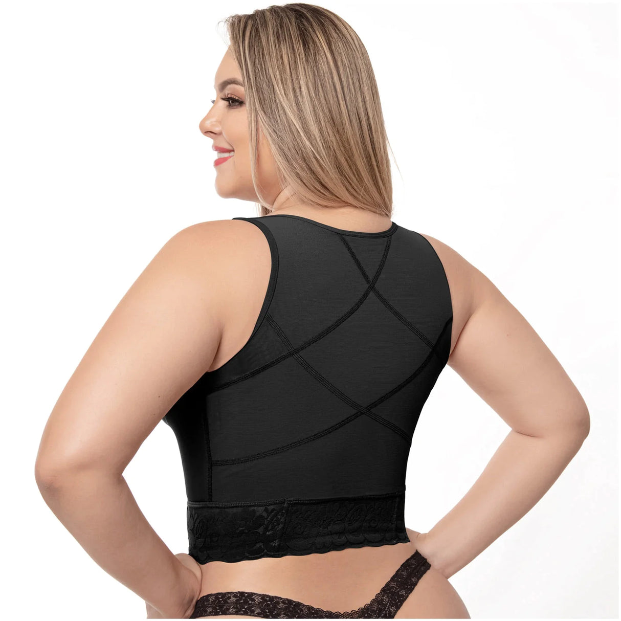 Posture Corrector Bra up to the waist  High compression post-surgical –  Fajas Colombianas Sale