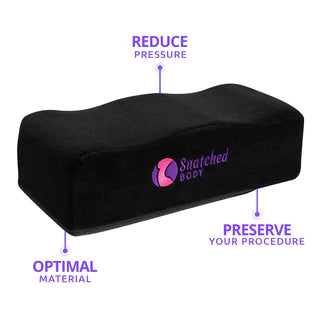 Brazilian Butt Lift Pillow – BBL Foam Pillow -  Firm Support Cushion Butt Support with cover bag