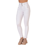 Colombian jeans with butt enhancement and high waist