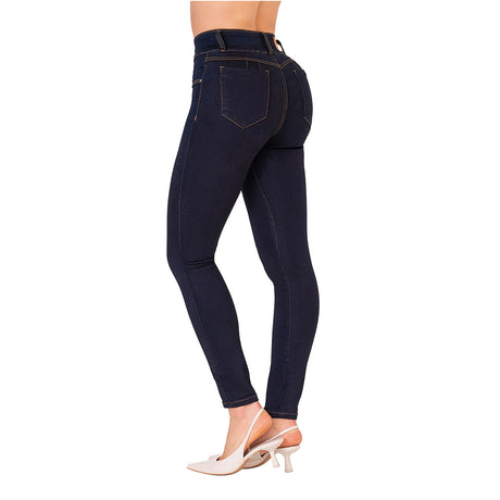 Jeans Colombianos Ajustados Con Almohadillas Removibles