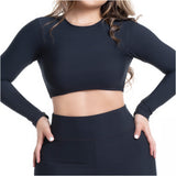 Sports Bra de Manga Larga