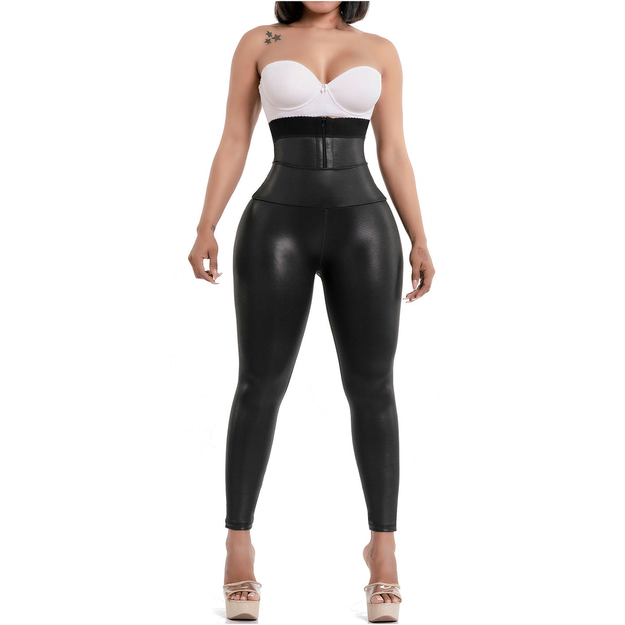 lowla fashion shapewear womens stretch jean shorts butt lifting shaping  tight high waisted 238389 de mujer levanta cola con faja black 6 