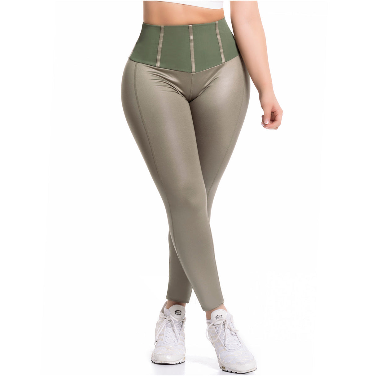 FLX Green Size Small Ladies Exercise Pants