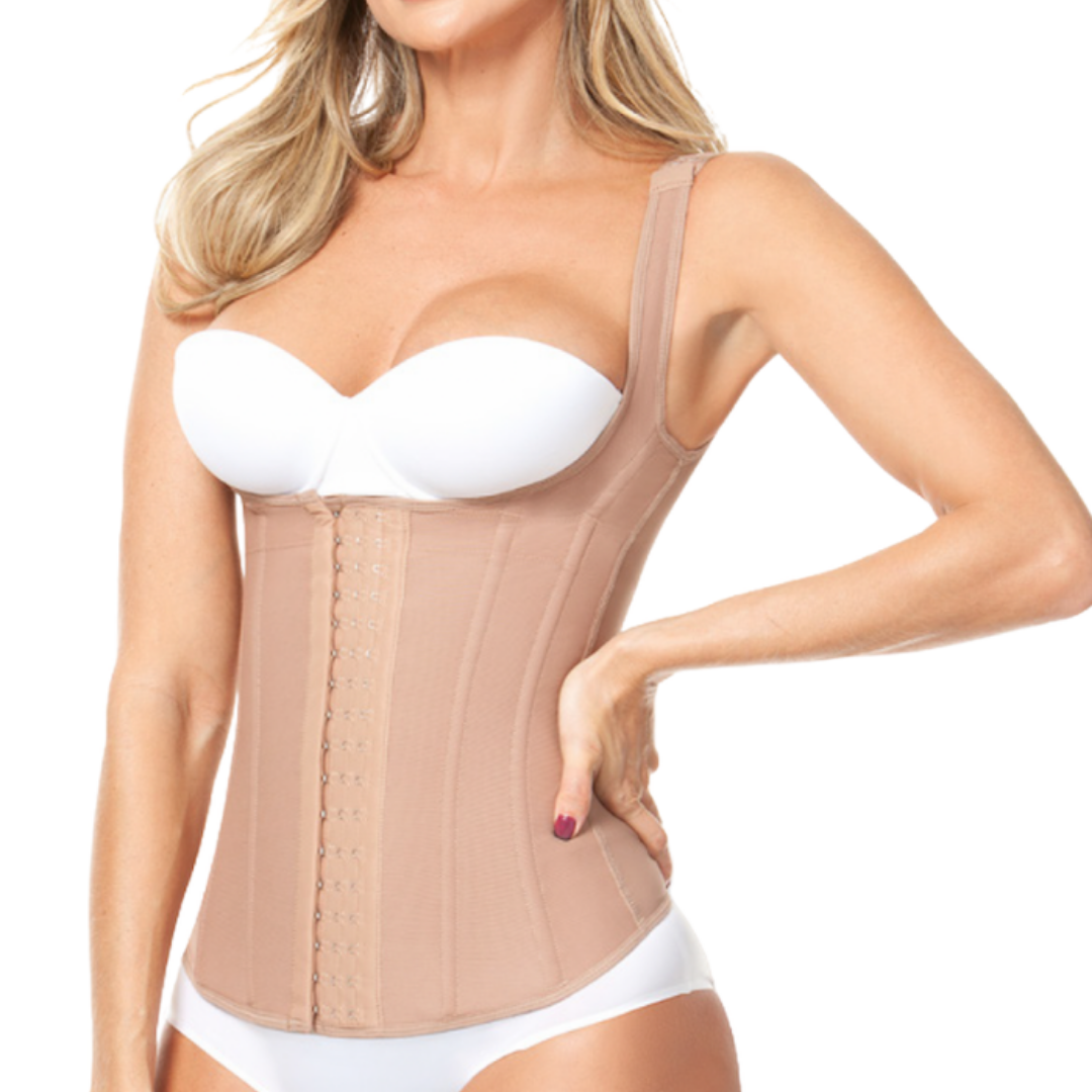 Colombian Girdle Hourglass Vest with 7 Ribs
