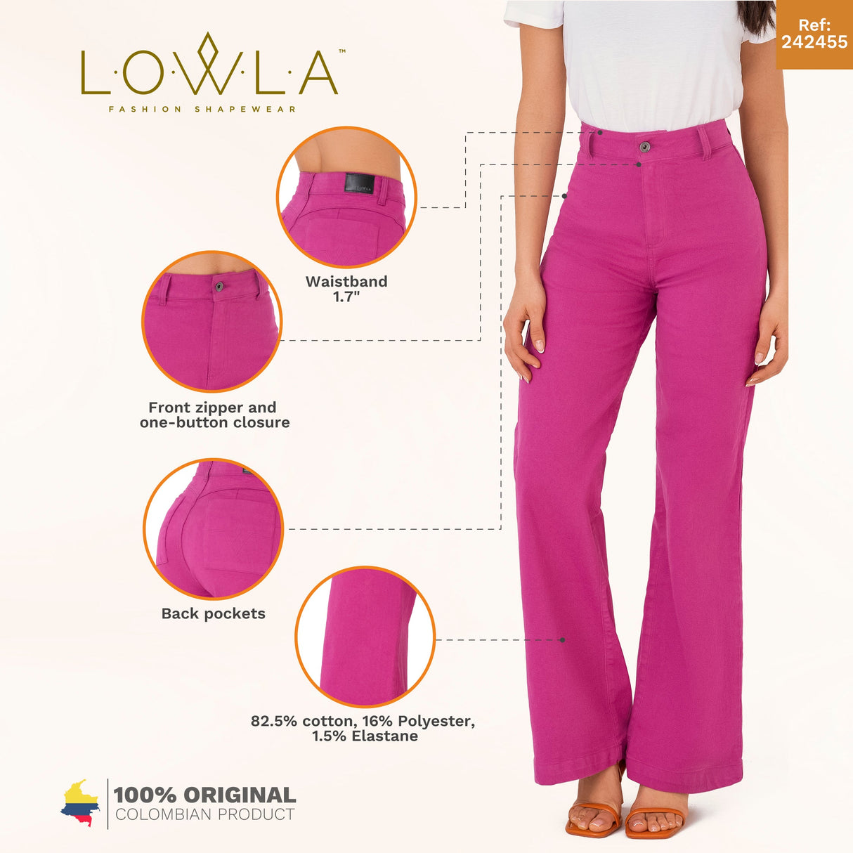 L.O.W.L.A SHAPEWEAR LOWLA Butt Lifting Jeans