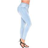Jeans Colombianos Skinny Levantadores De Glúteos Con Almohadillas Removibles