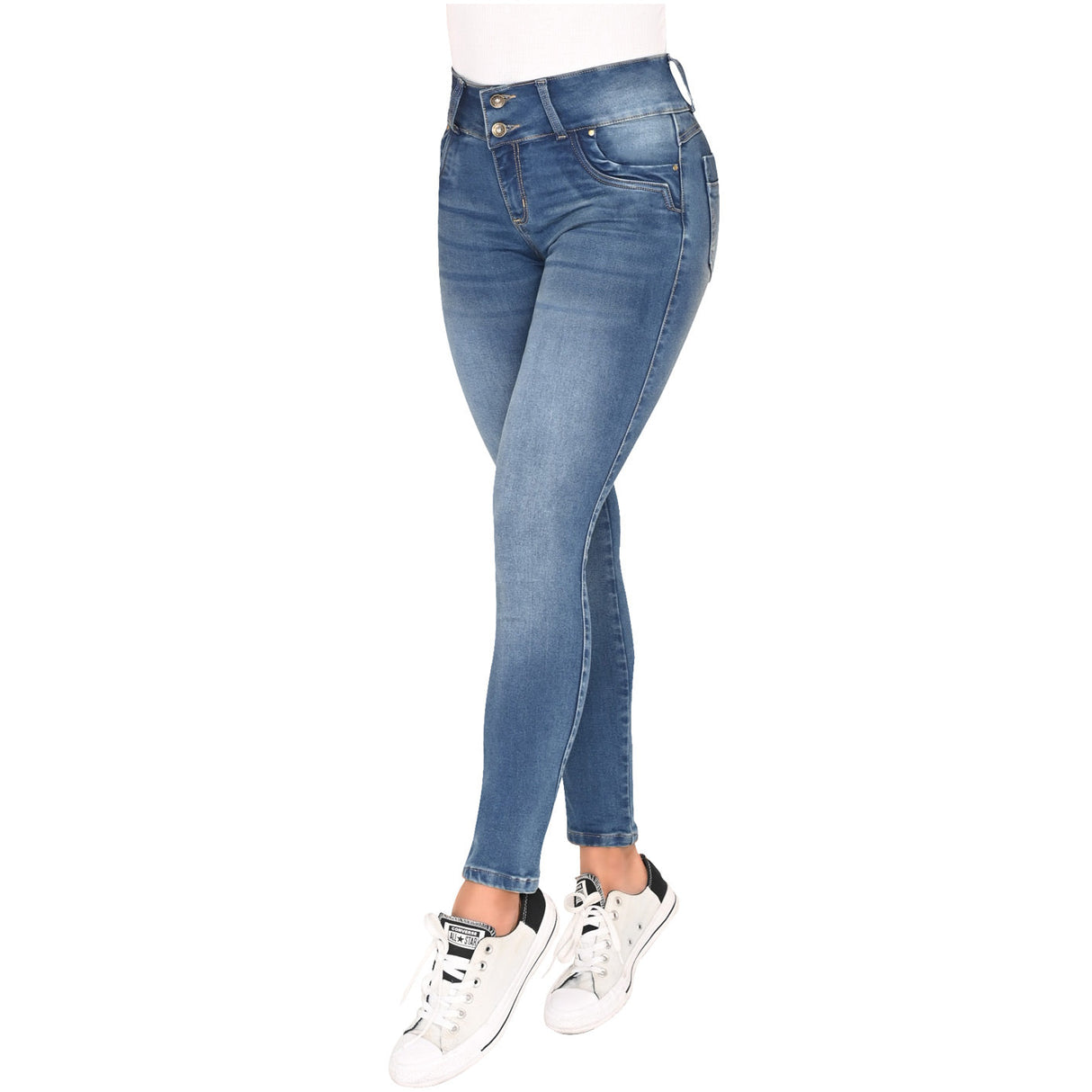 Jeans Colombianos Skinny Levanta Glúteos