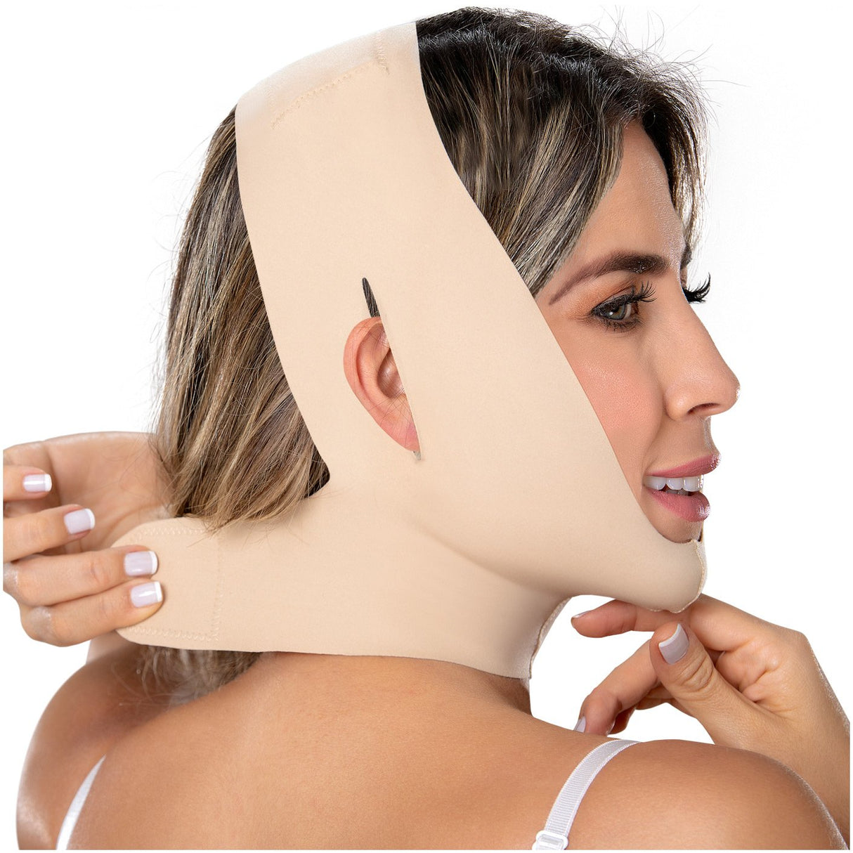 Upper Arm Compression Sleeve Shaper Crop Top - Posture Corrector Back  Supporter Women Liposuction Compression Garment (Black, L) in Kenya