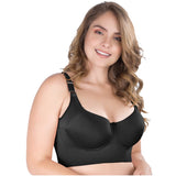 High Compression Push Up Bra with Side Support