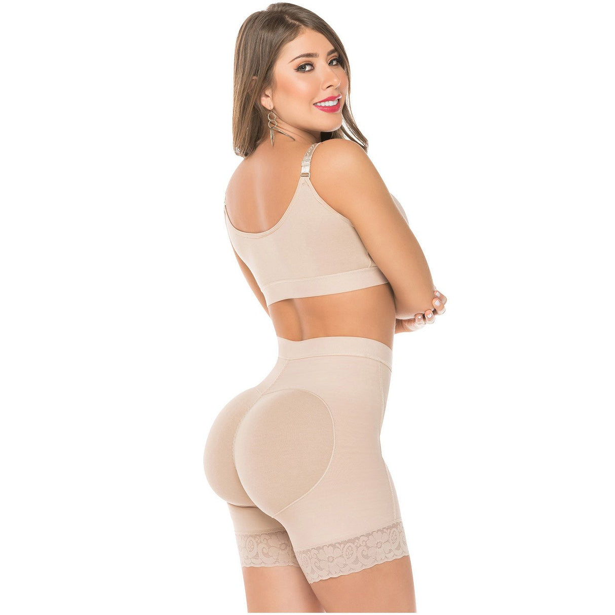 Fajitex Butt Lifter Shorts Levanta Cola Colombianos Medium Compression  Girdle Firm Control Shapewear Shorts ​014581 Beige at  Women's  Clothing store