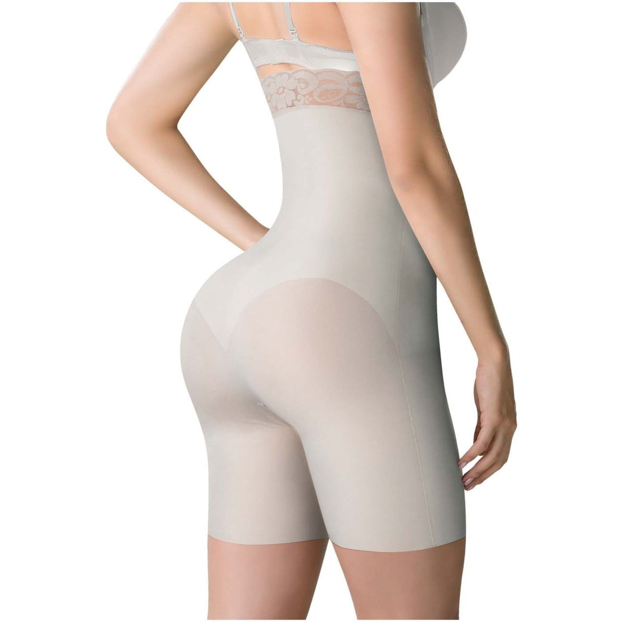 Strapless girdle  Shapes the waist and flattens the abdomen